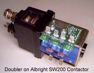 Doubler on Contactor