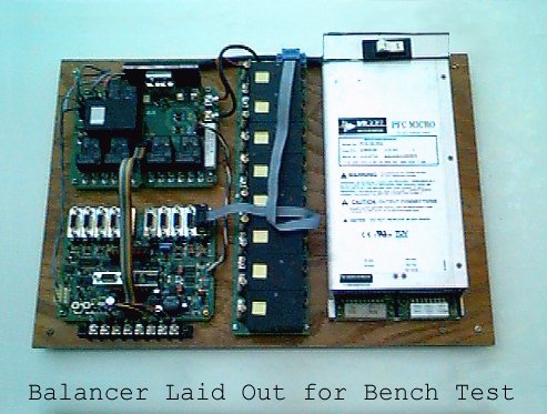 Complete Battery Balancer Breadboard