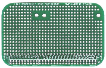 Membership Card Protoboard