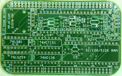 Z80MC SD Card PCB